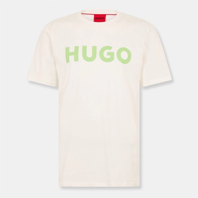 Hugo Тениска Hugo Dulivio T Shirt - Natural