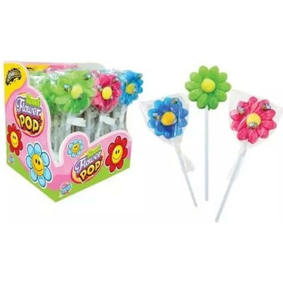 JohnyBee lízatko sweet flower pop 30 x 20 g