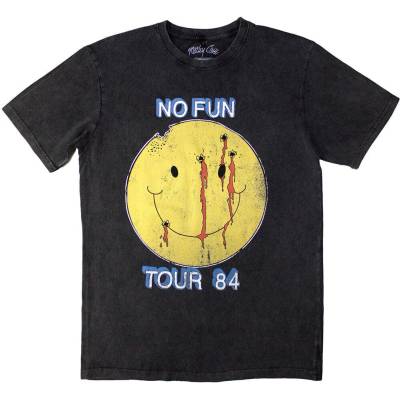 Mötley Crüe No Fun Tour '84 (Back Print) Charcoal Grey L Риза (MOTSTNW63MC03)