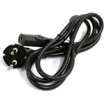  Захранващ кабел Power Cord 120 см 2-жилен поляризиран щепсел за компютър, монитор, принтер