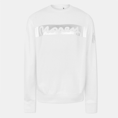 Money Block Sig Crew - White