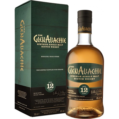 The GlenAllachie Moscatel Wood Finish 12y 48% 0,7 l (kartón)