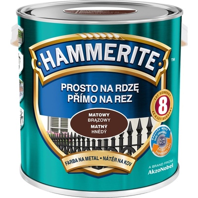 Akzo Nobel Hammerite na rez 2,5L matný hnědý
