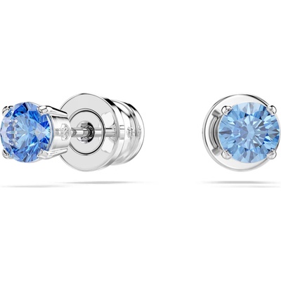 Swarovski Decentné náušnice kôstky s modrými zirkónmi Stilla 5734250