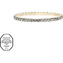 Swarovski CRYSTalp Elastický tenisový náramok s čírymi kryštálmi Aura 22270.CRY.EG