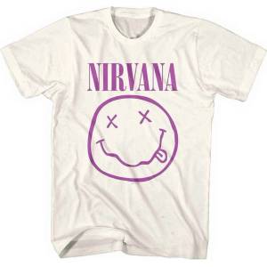 Nirvana Purple Happy Face Natural L Риза (<![CDATA[NIRVTS34MNAT03]]>)