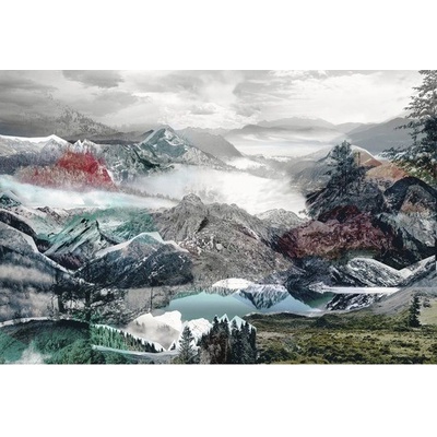 Komar XXL4-053 Vliesové fototapety horský výhled rozměr 368 cm x 248 cm