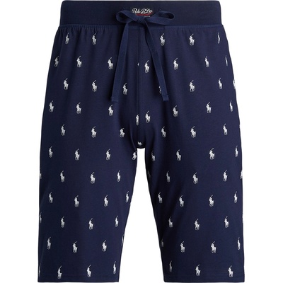 Ralph Lauren Къси панталони Polo Ralph Lauren Men's All Over Pony Cotton Jersey Jogger Shorts - Navy AOPP
