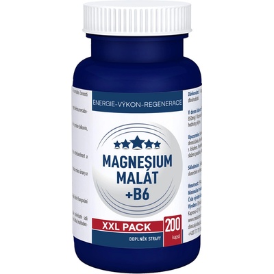 Magnesium malát + B6 200 kapsúl