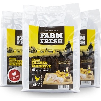 TopStein Farm Fresh Chicken Sensitive 15 kg