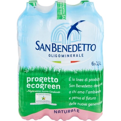 San Benedetto minerálni voda neperlivá 6 x 1,5 l