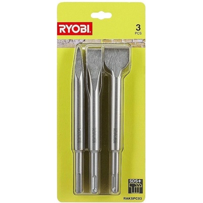 Sada SDS+ sekáčů RYOBI RAKSPC03, 3ks