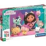 Clementoni Детски пъзел Clementoni от 104 части - Gabby's Dollhouse (25033) - baby