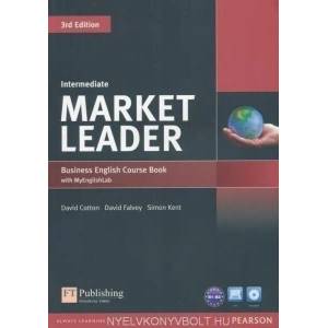 Market Leader 3rd Edition Intermediate Coursebook with DVD-ROM and MyLab Access Code Pack | Cotton David, Falvey David, Kent (2012)