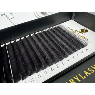 Luxury Lashes Classic 0.15 Zakrivenie umelých rias: D, Dĺžka umelých rias: Mix dĺžok 8-13 mm
