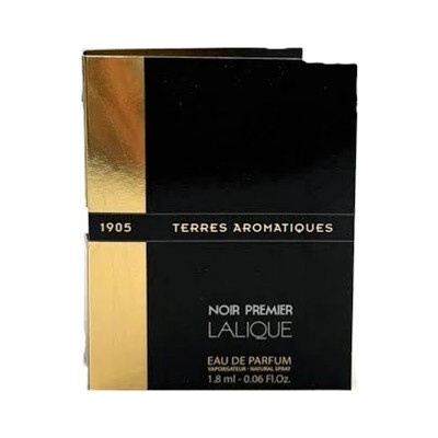 Lalique Noir Premier Collection Terres Aromatiques parfum unisex 1,8 ml vzorka