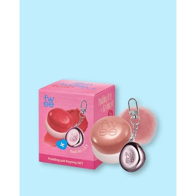 Fwee Krémový balzam na líčka a pery s príveskom Lip&Cheek Blurry Pudding Pot + Pendant Keyring No.Nd03 Without 5 g