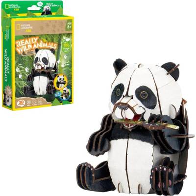 CubicFun 3D пъзел Cubic Fun от 55 части - Панда (DS1075h)