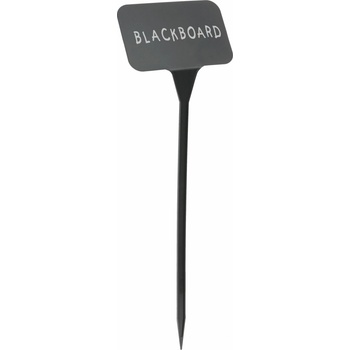 Menovka zapichovacie SL 190 čierna 19x7,5x5 cm lomená - 10 ks