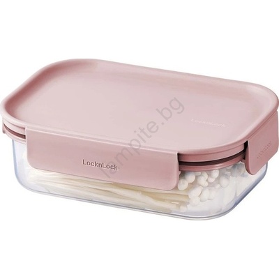 UTC Контейнер за храна classic plus 0, 91 л розов/прозрачен (ut0195)