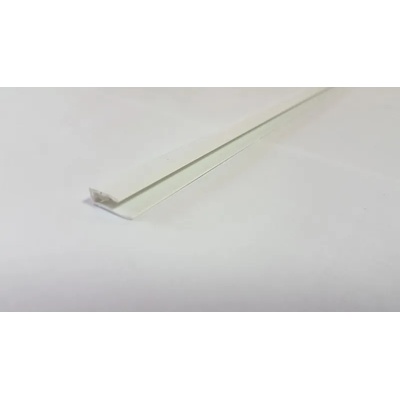 Pvc профил стартов бял 1 бр 2.5 метра 3 мм