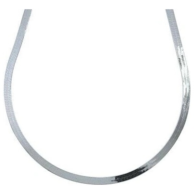 InfinitySilver Strieborný náhrdelník plochý hádok 148004045