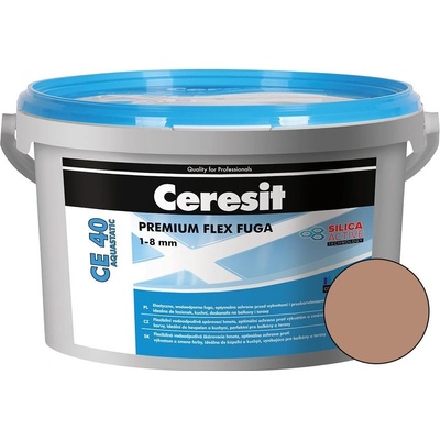Ceresit CE 40 Škárovacia hmota, terra, 2 kg 548049