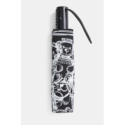 Moschino Чадър Moschino в черно 8651 (8651.openclose)