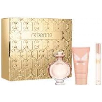 Paco Rabanne Olympea - Подаръчен комплект за жени: 50мл парфюм EDP + 10 мл парфюм EDP + лосион за тяло 75мл