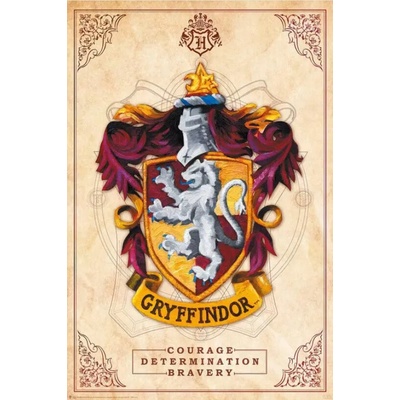 Plakát Harry Potter Plakát Maxi Gryffindor 91x61cm