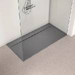 Ideal Standard i. life Ultra Flat S правоъгълно душ корито, асфалтово сиво, 160x80 см (T5225FS)