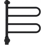 PAX Електрическа лира за кърпи Pax Flex U 2/450, 28W с таймер Momento II - черна (26-1032)