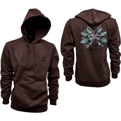 Gunki Chief mikina Hoody brown