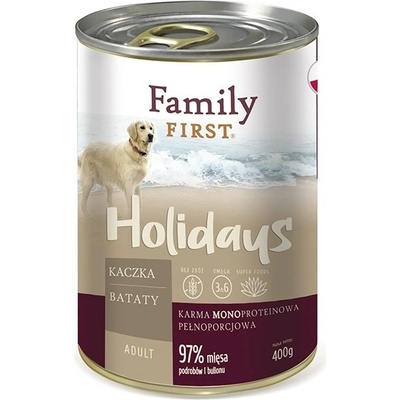 Family First Holidays Adult Duck with sweet potatoes 400 g