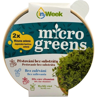 Mizuna zelená microgreens semínka + dárek k nákupu