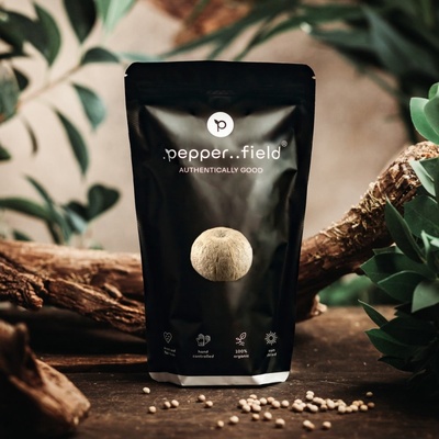 Pepper Field Kampotský Pepř bílý Maxi doypack 250 g