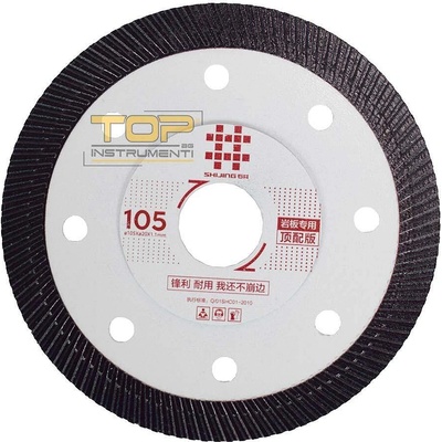 SHIJING Диск диамантен за рязане под 45 градуса на порцеланови плочки, 105x20x1.1 мм, SHIJING (UNI-09725)