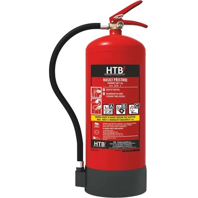 HTB hasicí přístroj práškový P9F/MP - 9 kg