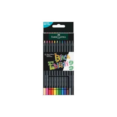 Faber-Castell Цветни моливи Black 12 цвята