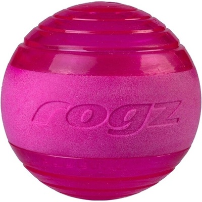 Rogz Squeekz loptička ružová 6,4 cm