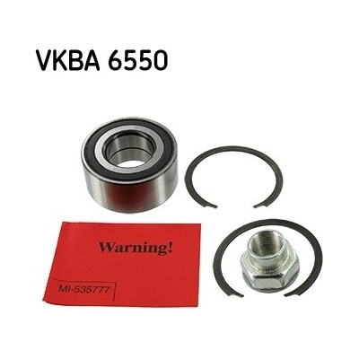 Sada ložiska kola SKF VKBA 6550 (VKBA6550)