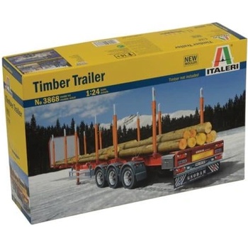 Image 1 of Italeri Модел комплект ремарке 3868 - timber trailer (1: 24)