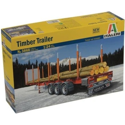 Italeri Модел комплект ремарке 3868 - timber trailer (1: 24)
