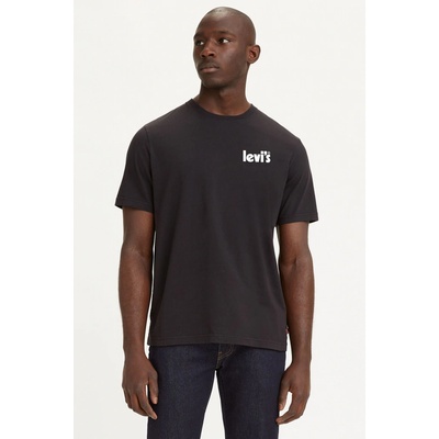 Levi´s pánske tričko Relaxed Tee čierne
