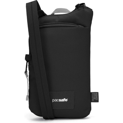 Pacsafe taška GO TECH CROSS BODY jet black