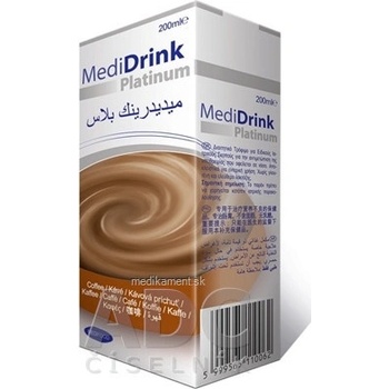 MediDrink Platinum príchuť kávová 30 x 200 ml