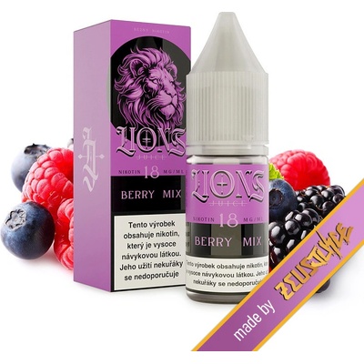 Lions Juice Berry Mix freebase 10 ml 12 mg