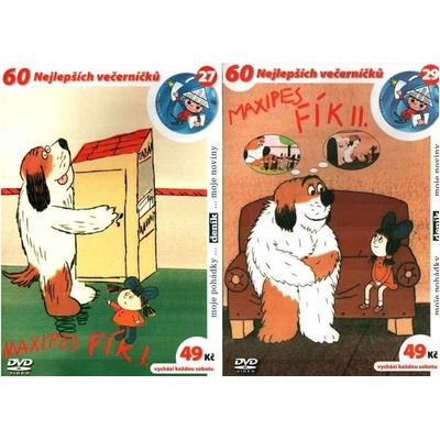 Maxipes Fík 1+2 DVD
