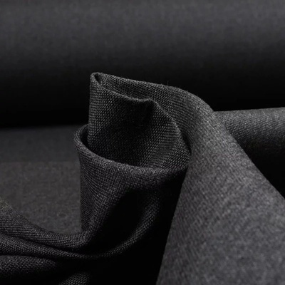 Venkovní látka Sunbrella Natte - 10030 Sooty vzorek A5