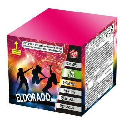 Ohňostroj Batéria výmetnic ELDORADO 36 RAN 12/1